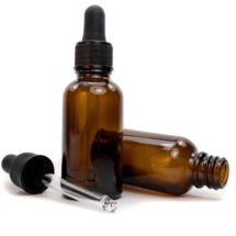 Amber Glass Dropper Bottle